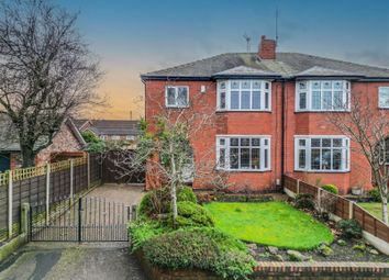 Thumbnail 3 bed semi-detached house for sale in Hillock Lane, Woolston, Warrington