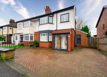 Thumbnail 3 bed semi-detached house for sale in Ladybridge Road, Cheadle Hulme