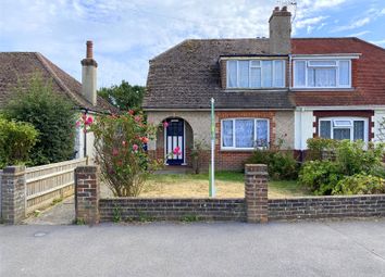 Thumbnail 2 bed semi-detached house for sale in Seaside Avenue, Lancing, West Sussex