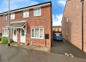 Thumbnail 2 bed semi-detached house for sale in Freshman Way, Market Harborough, Leicestershire