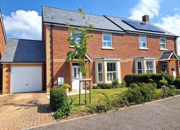 Thumbnail Semi-detached house for sale in Flora Close, Exmouth