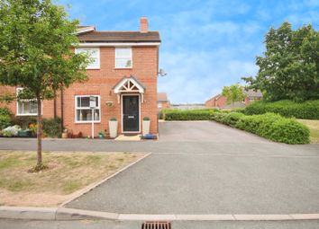 Thumbnail 2 bed semi-detached house for sale in Amey Way, Warwick, Warwickshire