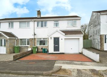 Thumbnail Semi-detached house for sale in Heol Dewi, Brynna, Pontyclun