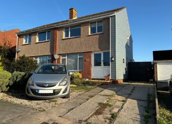 Thumbnail 3 bed semi-detached house to rent in Kingsdown Crescent, Dawlish, Devon