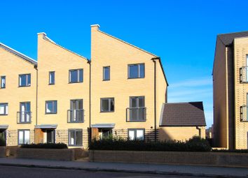 Thumbnail 4 bed end terrace house to rent in Claudius Walk, Northstowe, Cambridge