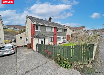 Thumbnail 3 bed semi-detached house for sale in Aberfawr Terrace, Abertridwr, Caerphilly