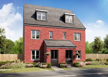 Thumbnail 3 bed end terrace house for sale in "The Saunton" at Heritage Way, Llanharan, Pontyclun