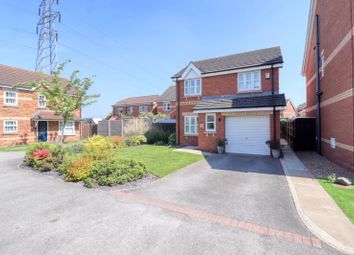 Thumbnail 3 bed detached house for sale in Willowmead Close, Scunthorpe
