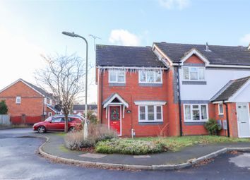 Thumbnail 3 bed end terrace house for sale in Nether Vell-Mead, Church Crookham, Fleet