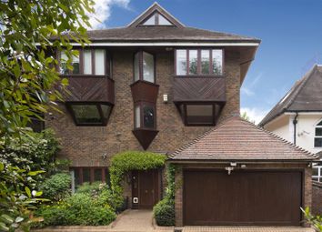 Thumbnail 5 bed detached house for sale in West Heath Road, London