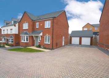 Thumbnail 4 bed detached house for sale in Meadow Way, Tamworth, Staffordshire