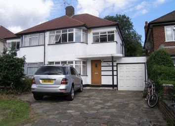 Thumbnail Semi-detached house to rent in Whitchurch Lane, Canons Park, Edgware