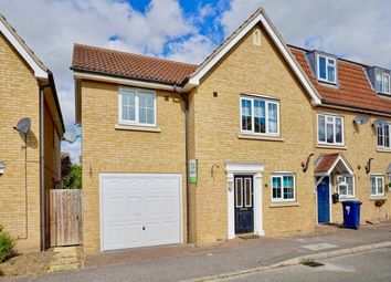 Thumbnail 4 bed end terrace house for sale in Parker Close, Eynesbury, St Neots
