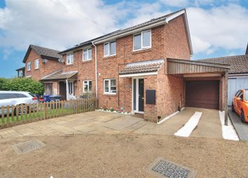 Thumbnail 3 bed semi-detached house for sale in The Paddock, Somersham, Huntingdon