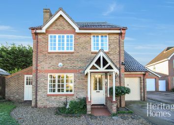 Thumbnail 4 bed detached house for sale in Badgers Brook Road, Drayton, Norwich