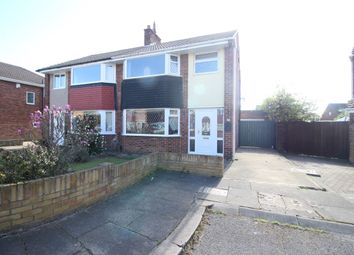 Thumbnail 3 bed semi-detached house for sale in Cornsay Close, Acklam, Middlesbrough