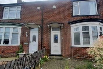 Thumbnail 3 bed terraced house to rent in Newby Grove, Thornaby, Stockton-On-Tees