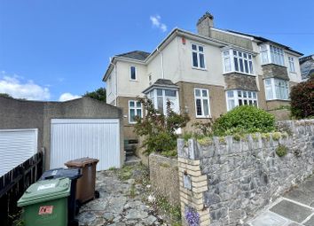 Thumbnail 4 bed semi-detached house for sale in Michael Road, Mannamead, Plymouth