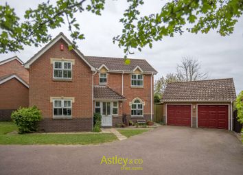 Thumbnail 4 bed detached house for sale in Hopton Close, Dussindale, Thorpe St Andrew, Norwich
