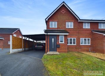 Thumbnail 3 bed semi-detached house for sale in Heulfan Way, Gwersyllt, Wrexham