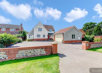 Thumbnail 4 bed detached house for sale in Mill Road, Great Barton, Bury St. Edmunds