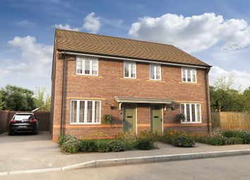 Thumbnail Semi-detached house for sale in "The Byron" at Magdalen Drive, Evesham