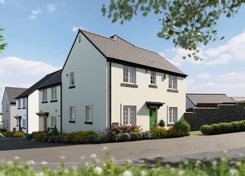 Thumbnail Semi-detached house for sale in "The Mountford" at Weavers Road, Chudleigh, Newton Abbot