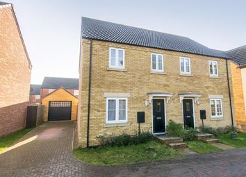 Thumbnail Semi-detached house for sale in Cricketers Way, Oundle, Peterborough