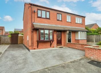 Thumbnail 3 bed semi-detached house for sale in Elvaston Road, North Wingfield, Chesterfield, Derbyshire