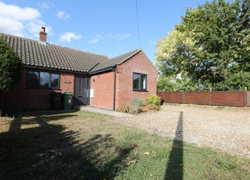 Thumbnail 2 bed semi-detached bungalow to rent in Heywood Road, Shelfanger, Diss