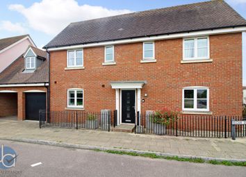 Thumbnail 4 bed detached house for sale in Elgar Drive, Witham