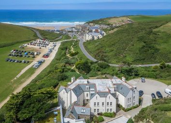 Thumbnail 2 bed flat for sale in Tregurrian, Newquay