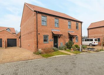 Thumbnail 2 bed semi-detached house for sale in Beck Close, Mundesley, Norwich