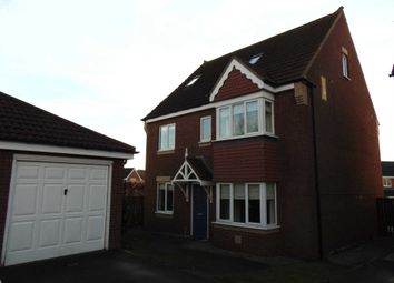 Thumbnail 5 bed detached house to rent in Larmouth Court, Crook