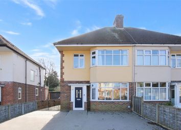 Thumbnail 3 bed semi-detached house for sale in Orchard Avenue, Tarring, Worthing