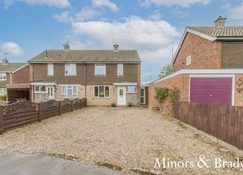 Thumbnail 2 bed semi-detached house for sale in Bradfield Road, North Walsham