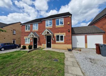 Thumbnail 3 bed semi-detached house to rent in Frank Birchill Close, Manchester