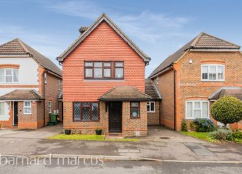 Thumbnail 5 bedroom link-detached house for sale in Churchill Road, Epsom