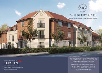 Thumbnail 3 bed flat for sale in Thorpe Hall Avenue, Thorpe Bay, Essex