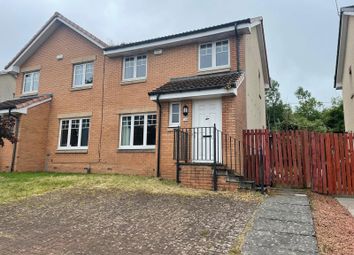 Thumbnail 3 bed semi-detached house for sale in Divernia Way, Barrhead, Glasgow