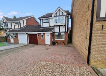 Thumbnail 3 bed detached house for sale in Foxglove Close, Rugby