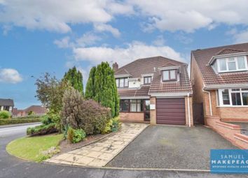 Thumbnail 4 bed detached house for sale in Longsdon Close, Waterhayes, Newcastle
