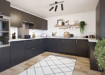 A Modern Kitchen With Ample Storage Space
