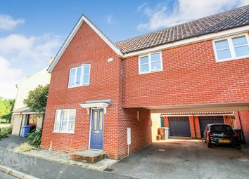 Thumbnail 3 bed link-detached house for sale in Hartbee Road, Old Catton, Norwich