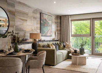 Modern Designed Living Dining Space Adjacent To Balcony