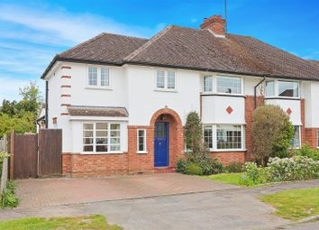 Thumbnail Semi-detached house for sale in St. Margarets Road, Girton, Cambridge