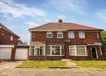 Thumbnail 3 bed semi-detached house for sale in Zetland Drive, Whitley Bay