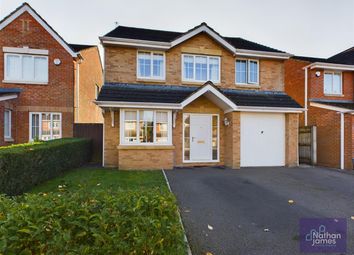 Thumbnail 4 bed detached house for sale in Siskin Crescent, Rogiet, Caldicot