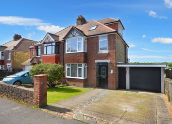 Thumbnail Semi-detached house for sale in Downs Road, Folkestone