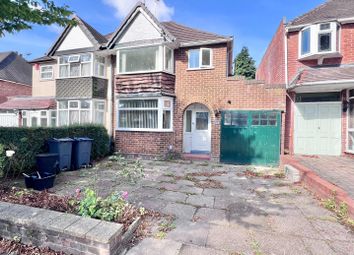 Thumbnail 3 bed semi-detached house to rent in Inverclyde Road, Handsworth Wood, Birmingham